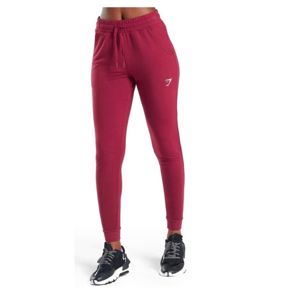 Gymshark Pippa Training Joggers Pants in Red Size XL - Picture 10 of 11